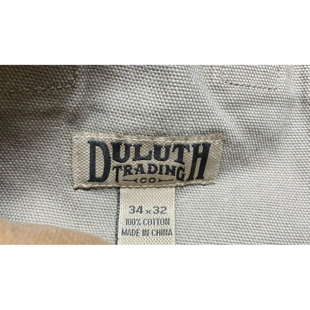 Men's Duluth Trading Co. Work Cargo Jeans #106803 - Size 34x32 - Picture 4 of 5